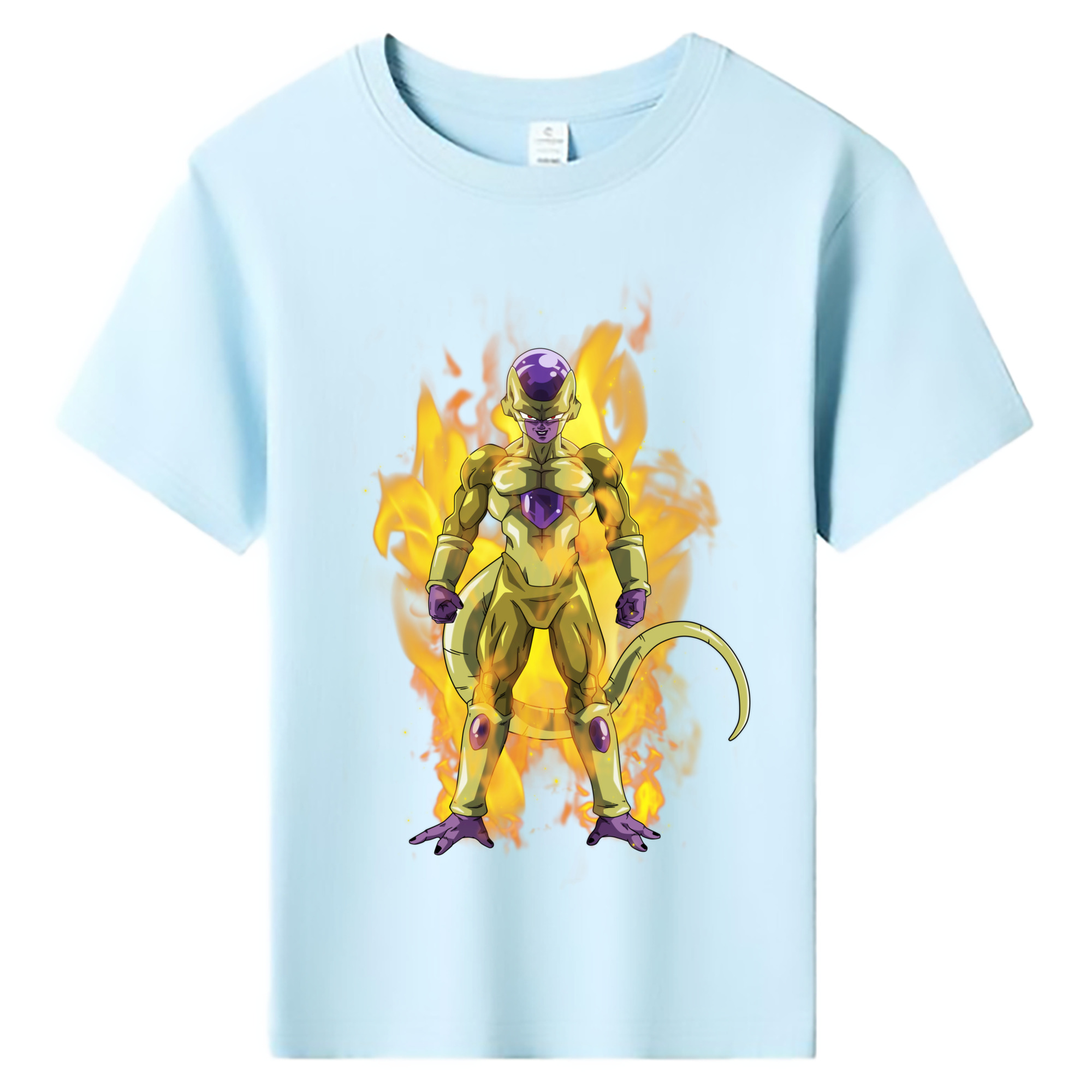 （画像用） ドラゴンボール フリーザ DRAGON BALL Frieza 綿100％キッズTシャツ（フロントプリント）